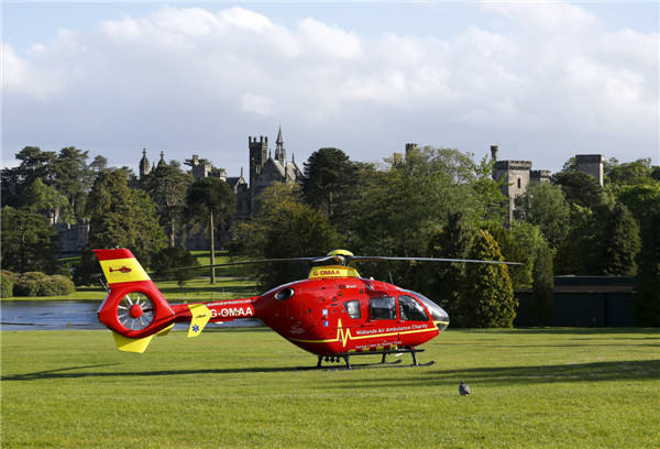 Four seriously hurt in British park rollercoaster accident