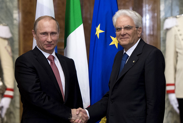 EU sanctions hamper Italian-Russian commercial ties: Putin