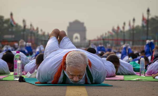 Millions in harmony on Yoga Day