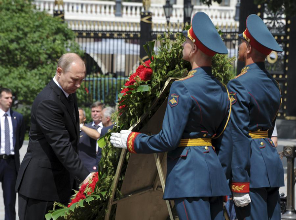 Russia marks 74th anniversary of Nazi invasion