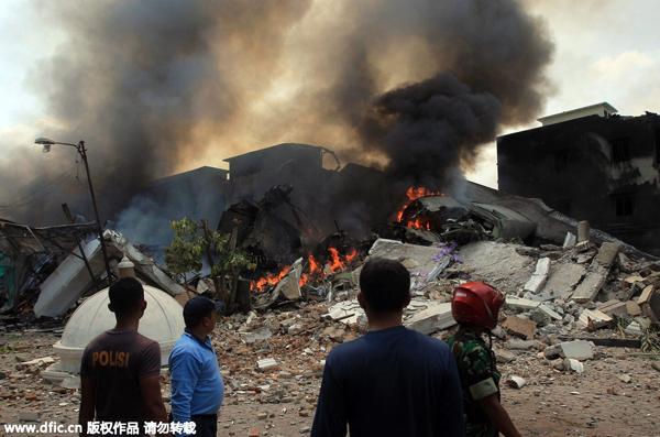 Indonesia military plane crash kills at least 30