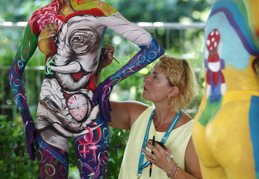 World Bodypainting Festival held in Austria