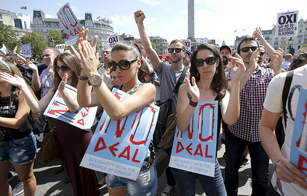 Greece votes in referendum with future in euro in doubt