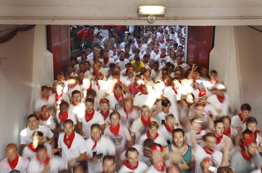 Spain's San Fermin bull-running festival begins