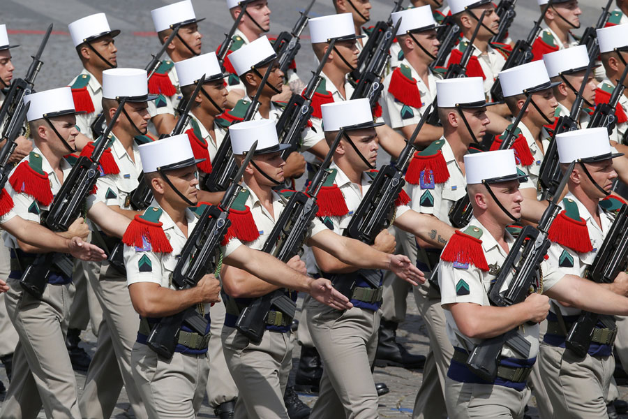 France celebrates Bastille Day