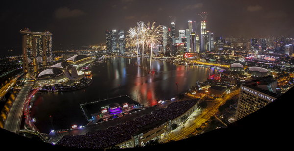 Singapore marks independence Golden Jubilee