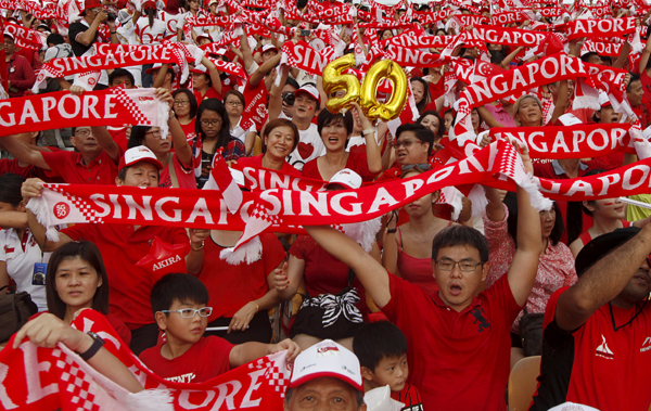 Singapore marks independence Golden Jubilee