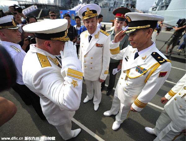 China, Russia launch joint naval exercise