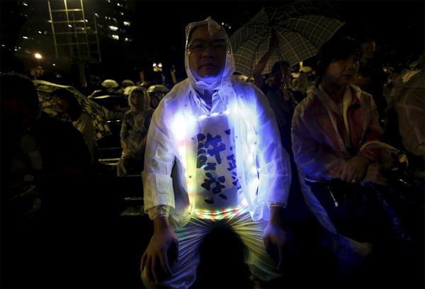 45,000 Japanese protestors rally against Abe's security bills