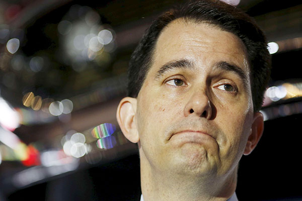 Republican Scott Walker exits 2016 US presidential race