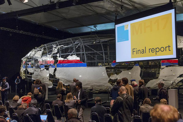 MH17 hit by Buk missile system: Dutch Safety Board