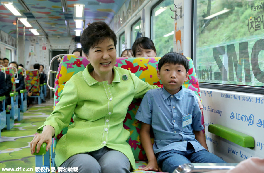 South Korean President Park Geun-hye: Grace, elegance and power