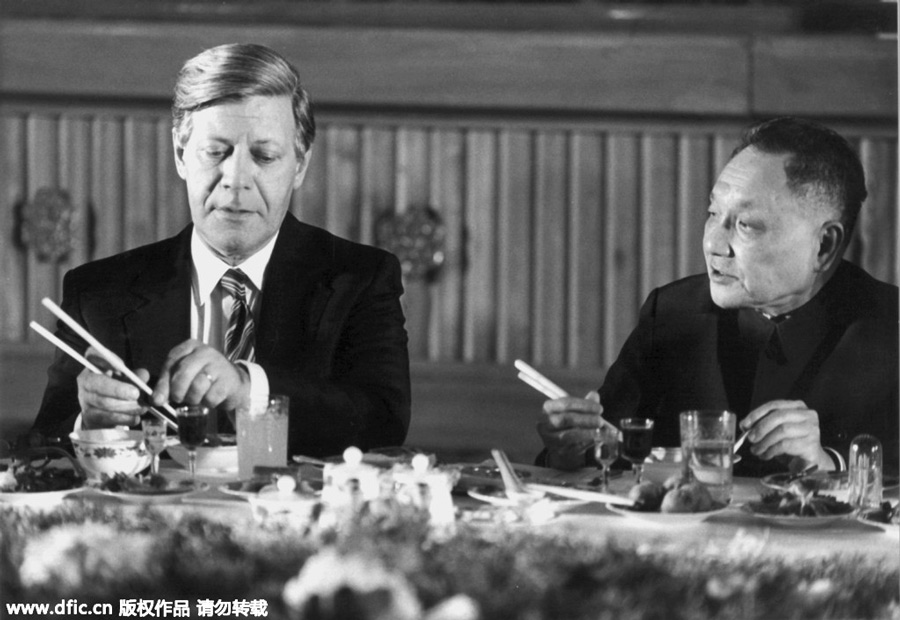 Archive pictures of Helmut Schmidt