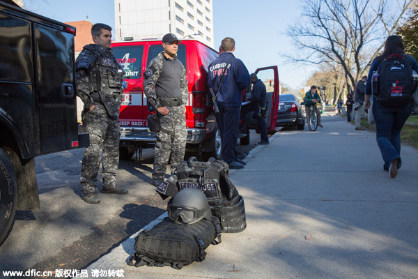 Harvard University evacuates four buildings after 'unconfirmed' bomb threat