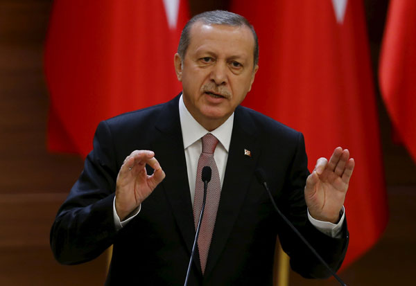 Turkey not apologize to Russia over downed jet: Turkish president