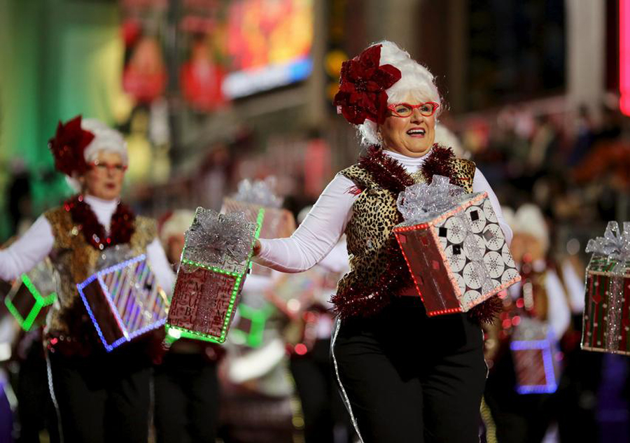 Annual Hollywood Christmas Parade held in Los Angeles