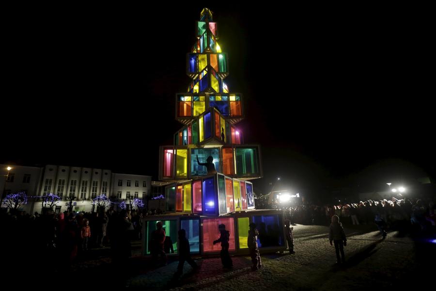 Christmas trees around the world