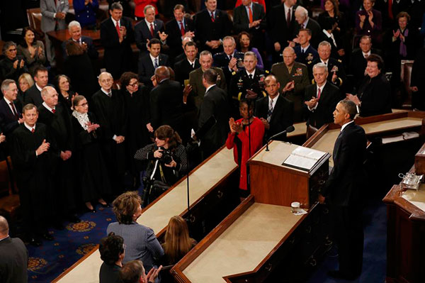 US President Obama delivers final State of the Union address