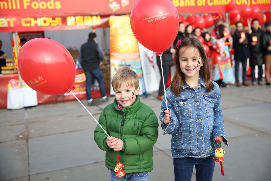 Chinese Lunar New Year marked in central London