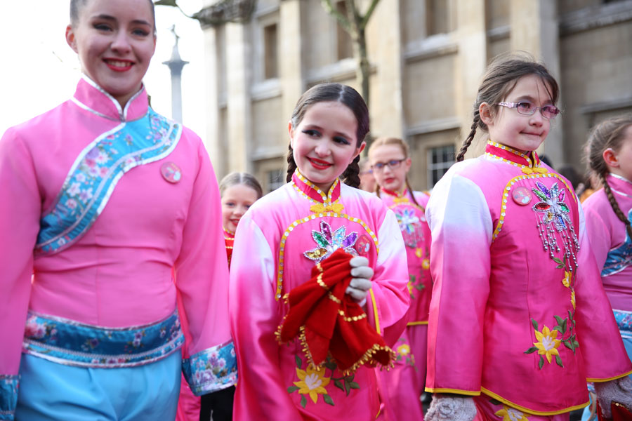 Chinese Lunar New Year marked in central London