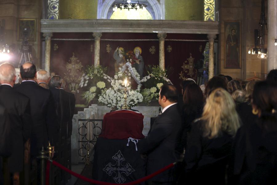 Funeral of former UN chief Boutros-Ghali held in Cairo