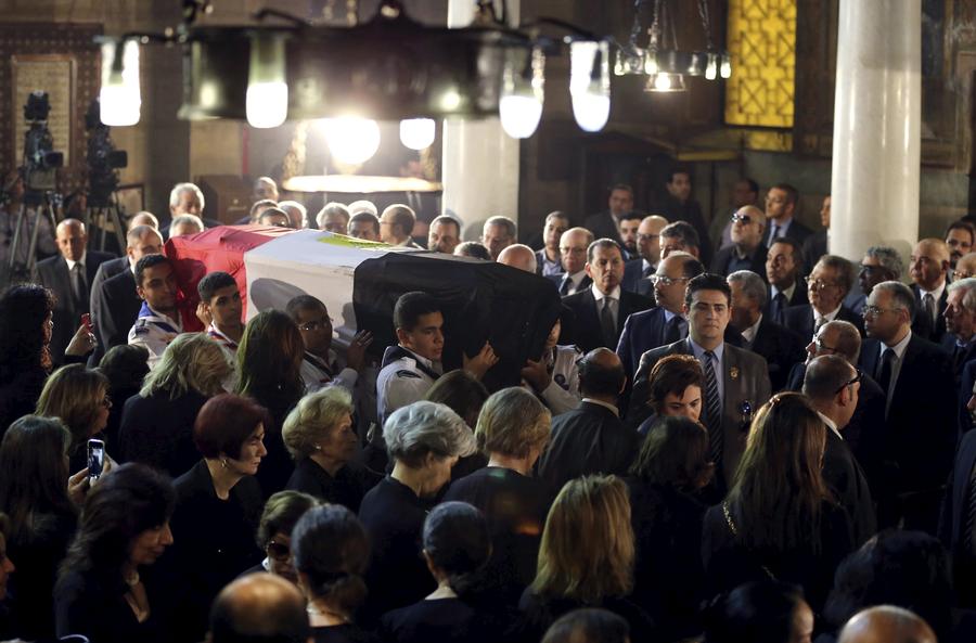 Funeral of former UN chief Boutros-Ghali held in Cairo