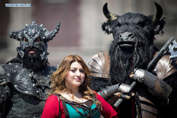 Knights, damsels, Vikings set to recreate Middle Ages in Mexico