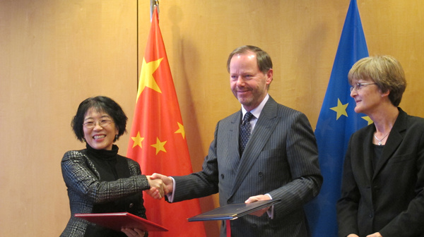 China, EU agree visa-free entry for diplomats