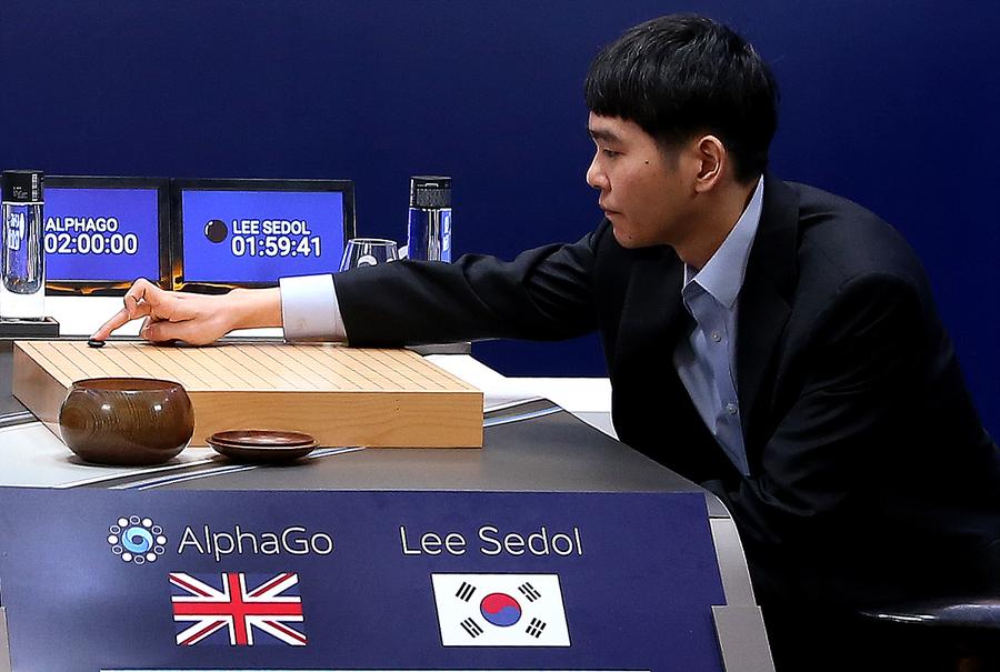 AlphaGo beats Lee Sedol to lead 1-0 in Go-chess showdown