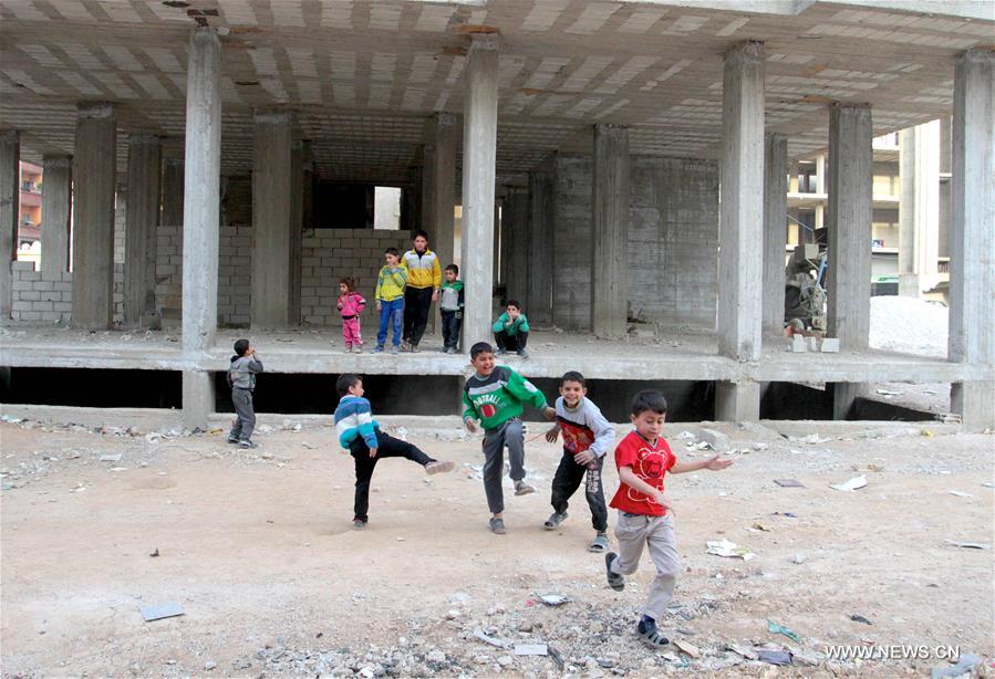 Daily life of children in Syria
