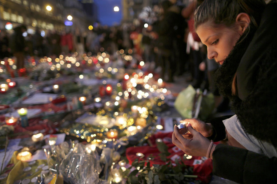 Victims of Brussels attacks honored