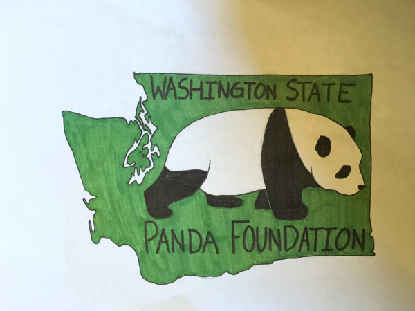 Students design logos for panda foundation