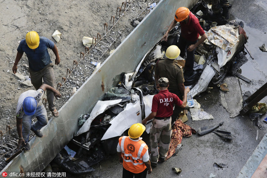 20 killed, 150 injured in flyover collapse in eastern India