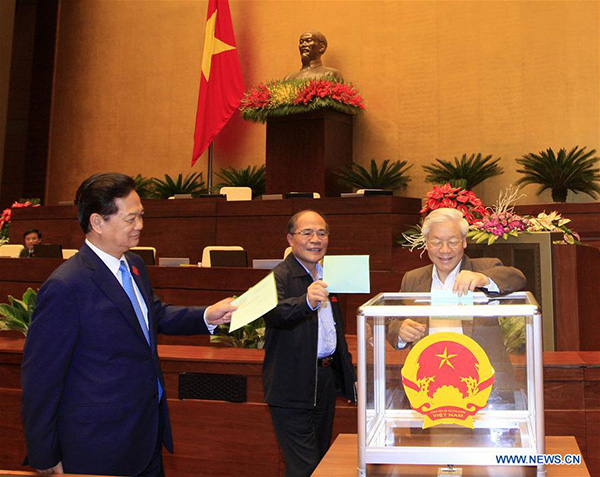 Vietnamese PM Nguyen Tan Dung relieved from duty