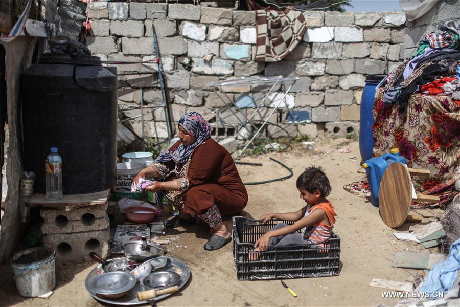 Palestinian residents of Gaza Strip face growing water shortage