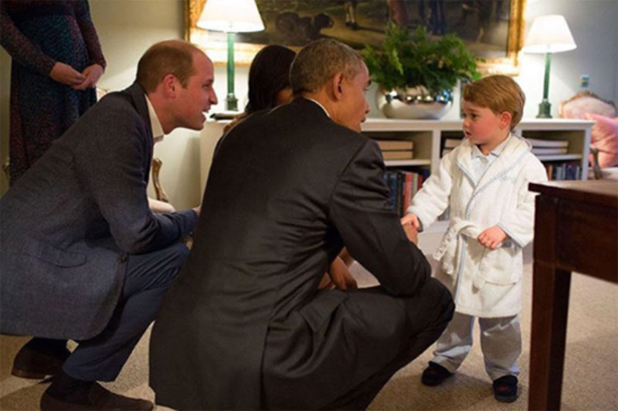 Meeting Obama in Pajamas