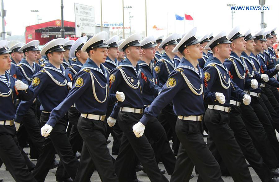 Victory Day parade held in Russia's Vladivostok