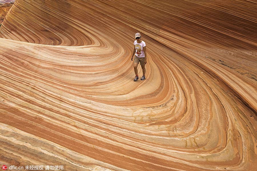 Alien-looking landscape: Paria Canyon in Arizona