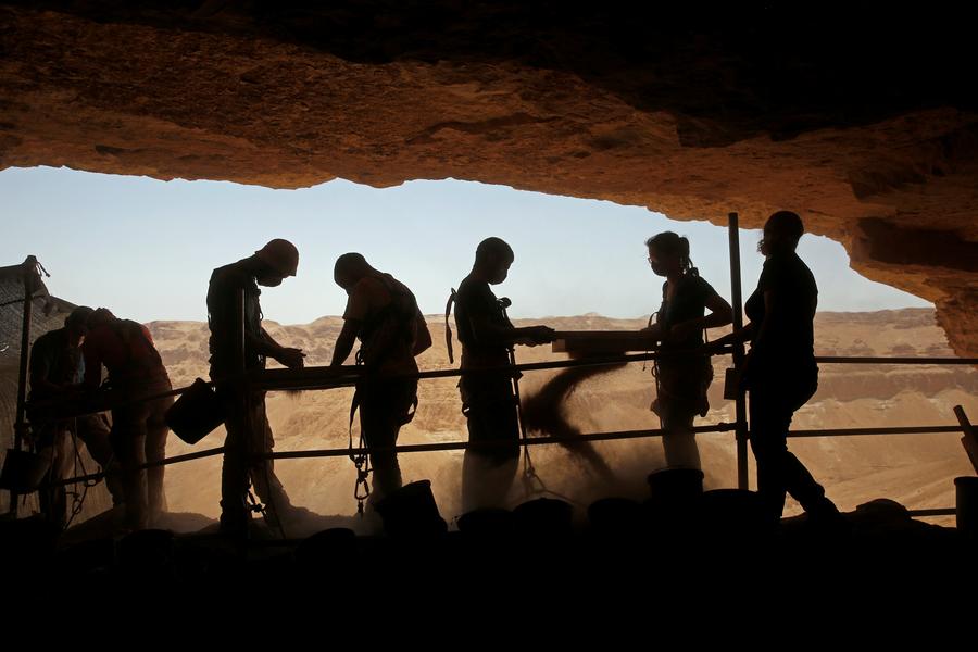 Searching for remains of Dead Sea Scrolls