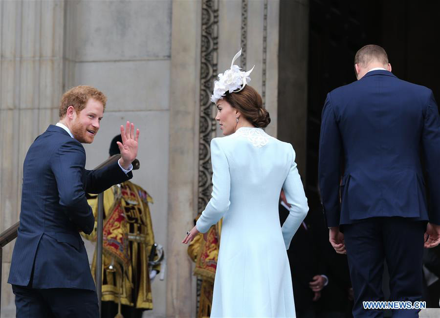 Thanksgiving service marks British Queen's 90th birthday