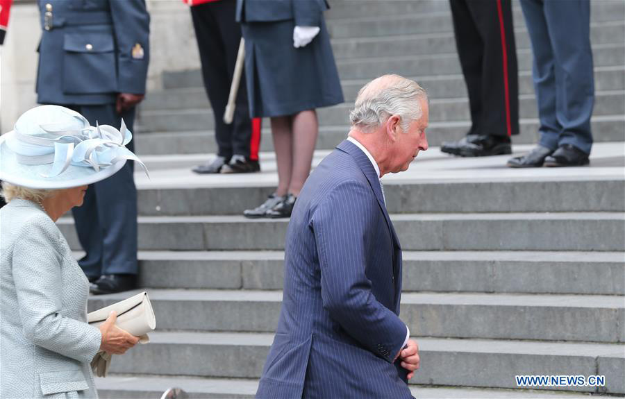 Thanksgiving service marks British Queen's 90th birthday