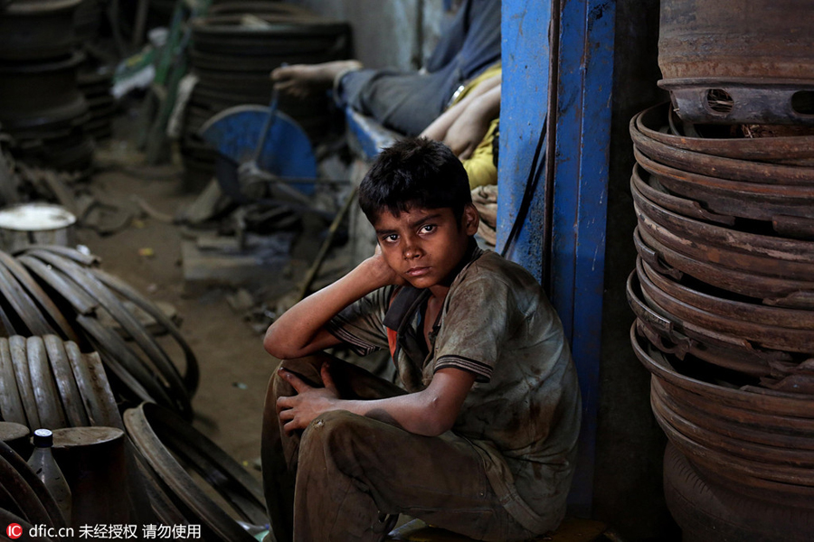 Carrying bricks to selling carrots: Life of child laborers