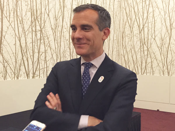 LA mayor proud of city's ties to China