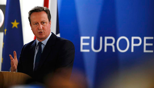 Expressing regret, Cameron says Britain will not turn back on EU