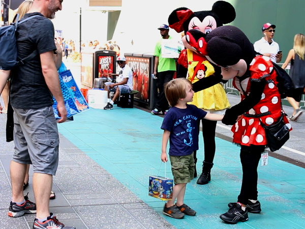 Stay in line, Ironman! Times Square cracks down on characters