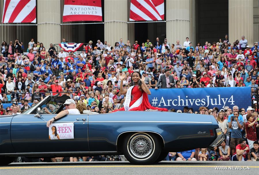 Independence Day parade held in Washington D.C.