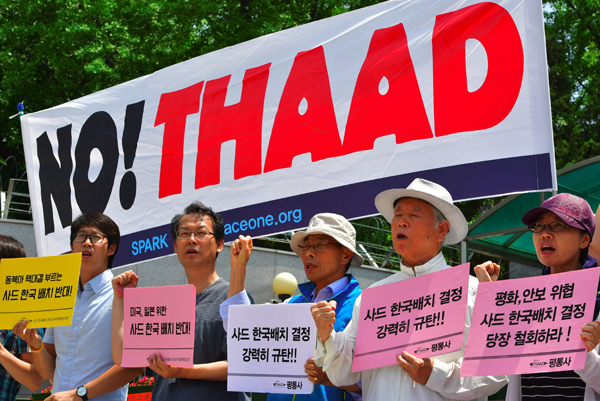 THAAD's deployment opposed