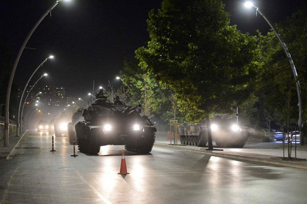 Turkish military claims it has taken power, BBC and Sky News say