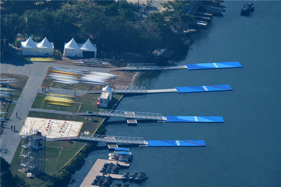 In pictures: Aerial images of Rio's Olympic venues