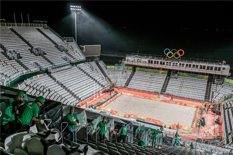 In pictures: Aerial images of Rio's Olympic venues